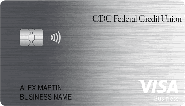 Sample of Visa Business Cash credit card